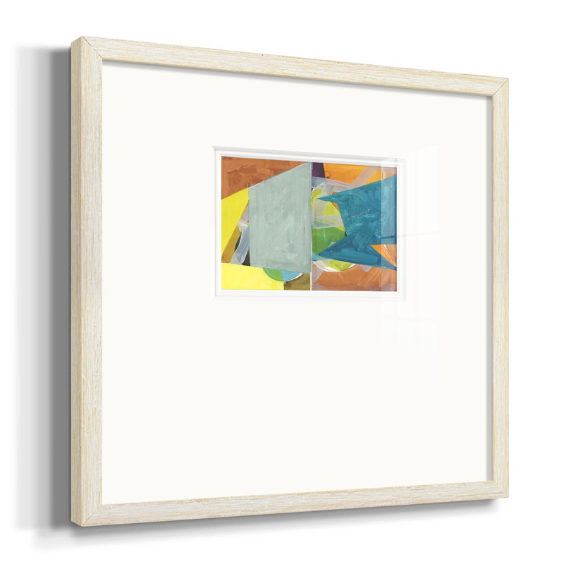 Cabane, impression sur papier, H 17 po x l 17 po x P 1,25 po, Naturel