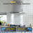 VIKIO 30" 600 CFM Ducted Wall Mount Range Hood in Stainless Steel with LED Lights, Baffle Filter and Gesture control