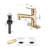 Pull Out Bathroom Faucet, Single Hole Bathroom Sink Faucet with 3 Sprayer Modes Pull Down Sprayer-102528289