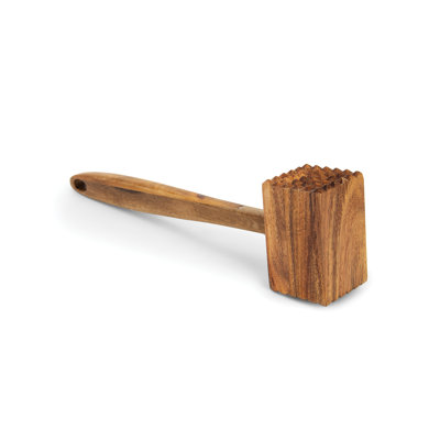 Ironwood Gourmet Wood Manual Meat Tenderizer
