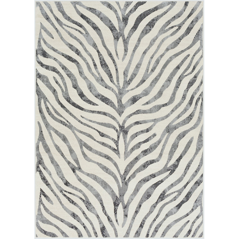 Prina Animal Print Area Rug, Rectangle 200 x 274cm