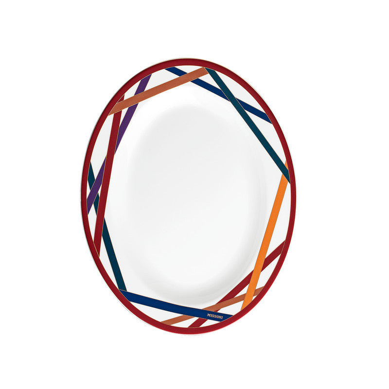 Nastri Bone China Appetizer Plate