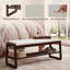  Banc de rangement en bois massif avec coussin et banc de rangement pour hall d'entrée à 2 niveaux-2078162658-2068853033