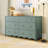 Sutton 7 Drawer Dresser, Meadow Green-586337507