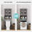 Over The Toilet Storage Cabinet For Bathroom, Storage Organizer Over Toilet, Space Saver With Tempered Glass Doors,-280270827