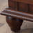 Green Solid Wood Shoe Storage Bench