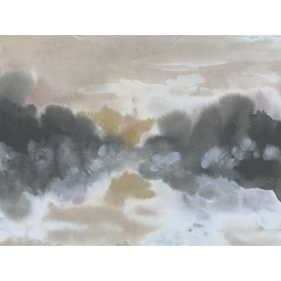 Taysom Moody Horizon Mist II by June Erica Vess - Wrapped Canvas Print