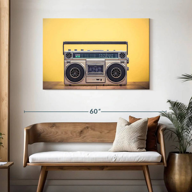 Abarca Boombox, H 30 po x l 45 po