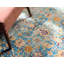 Tapis bleu / crème Donminique Southwestern-26520620