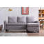 Billups 3 Seater Fabric Sofa & Chaise-1860561579