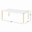 Table basse rectangulaire