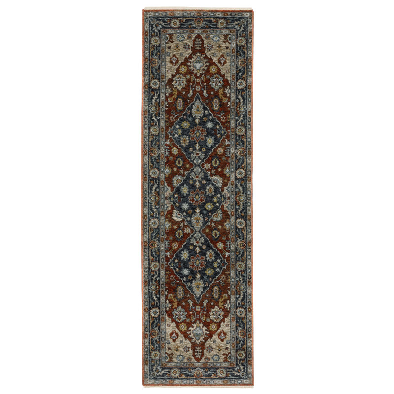Hovis Oriental Indoor Rug, Runner 2'3" x 7'6"