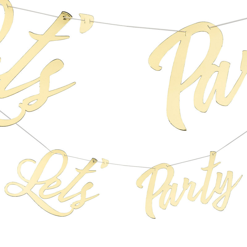 Guirlande fantaisie 1 'Champagne