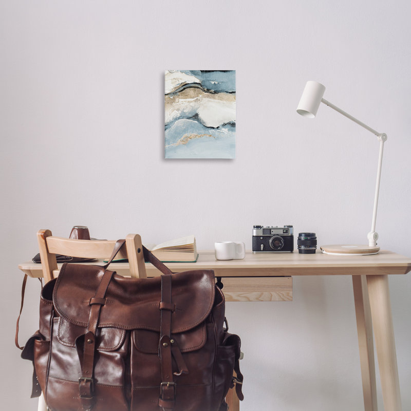 «Blue Organic Agate» par Lanie Loreth, H 20 po x l 16 po