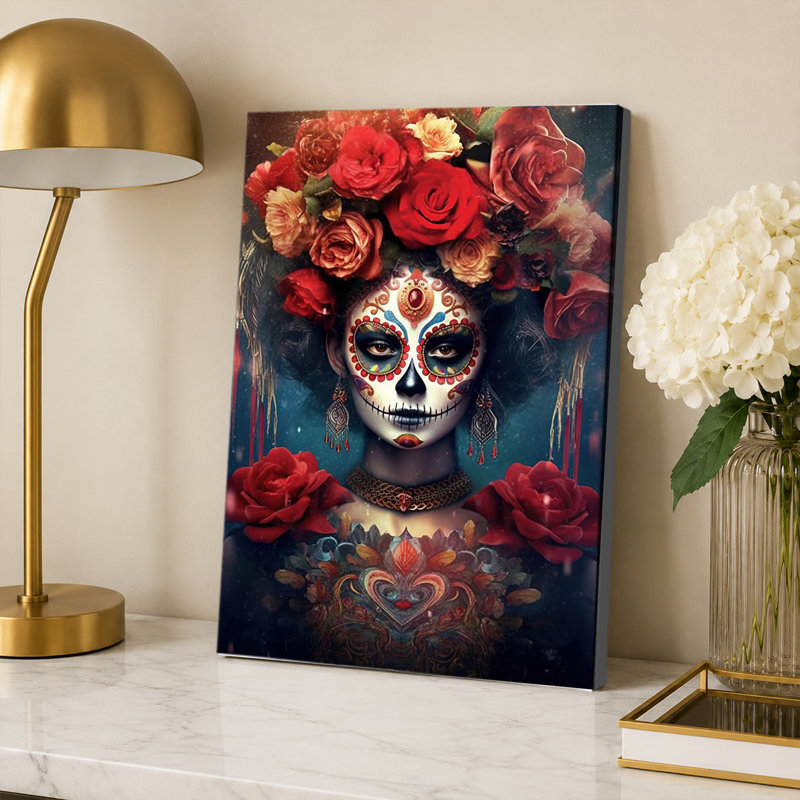 Affiche d'art mural La Catrina, 24x36inch