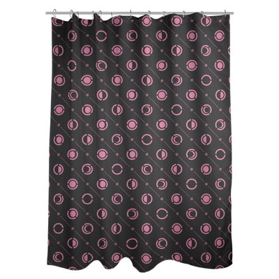 Rideau de douche à phases simples classic moon Noira Gothard
