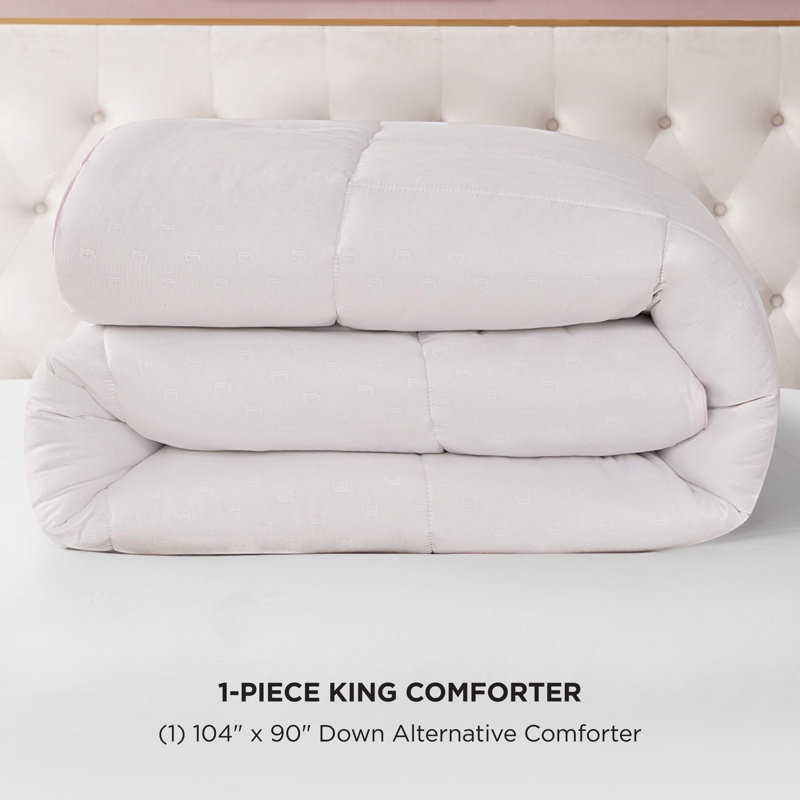 Juicy Couture Embossed J Down Alternative Comforters, King
