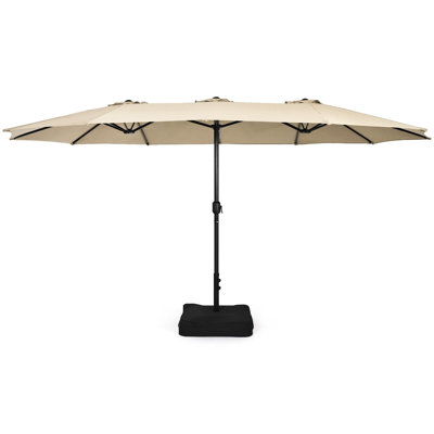 Catrien Market Parasol with Crank Lift