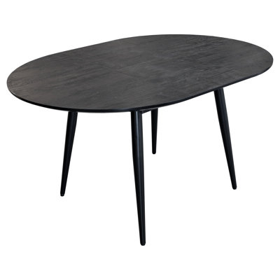 Canouan Extendable Oval Metal Base Dining Table