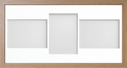Alaoui Collage Picture Frame, Beech, 5cm x 7cm