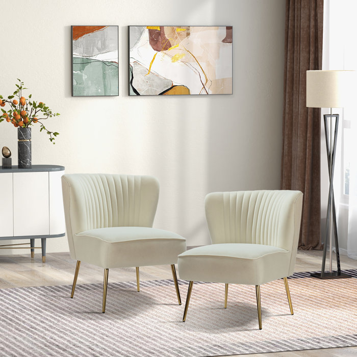 Etta Avenue™ Euclid Upholstered Side Chair & Reviews | Wayfair