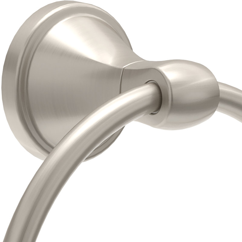 Delta Becker Wall Mounted Towel Ring, Brushed Nickel