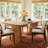 Daymon Oak Solid Wood Dining Table