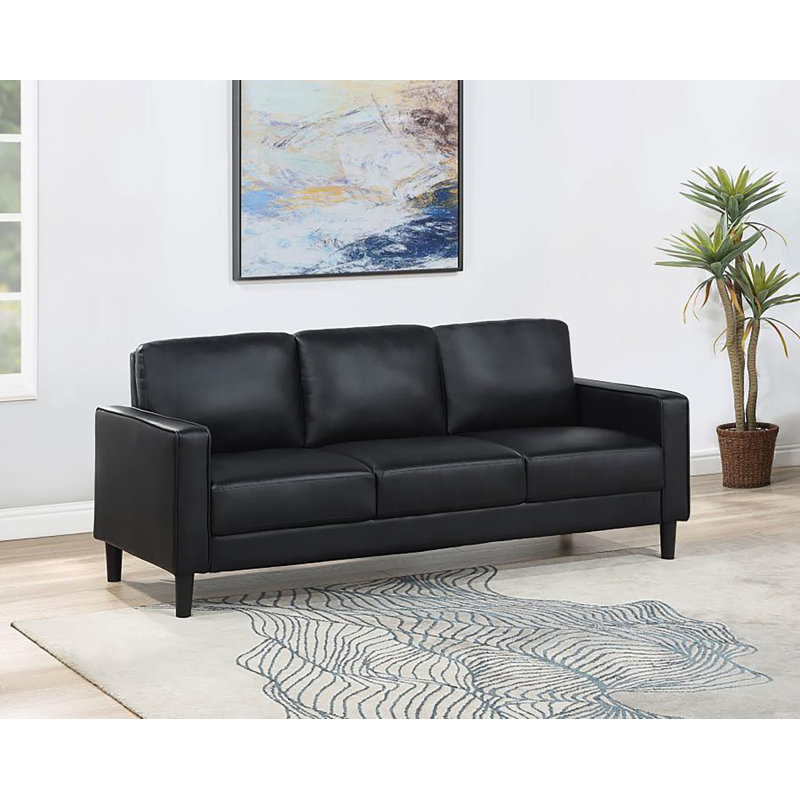Columbia 2-pcs Living Room Set, Black