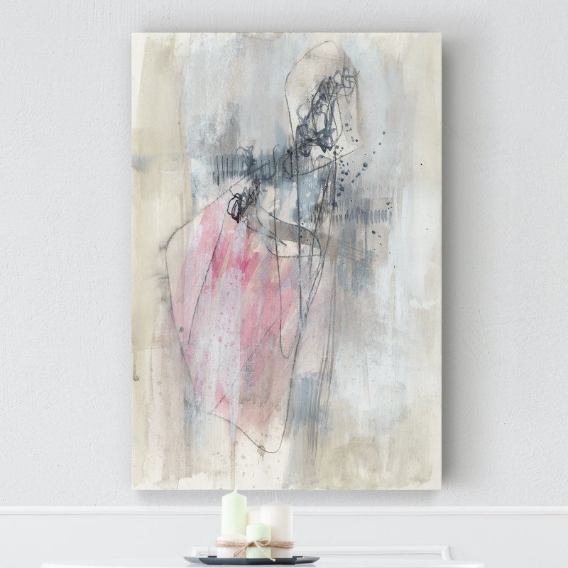Eleesha tenant le temps II - impression sur toile tendue, H 40 po x l 30 po x P 1 po, Toile tendue