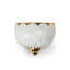 Ivy and Seed 1 - Light Gloss White/Gold Half Moon