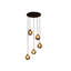 Rotan 5 - Light Cluster Pendant