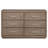 Gursevak 6-drawer Dresser Barley Brown