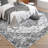 2'x6' Vintage Low-Pile Runner Rug, Machine Washable Non-Slip Stain Resistant Carpet for Hallway, Gray-1504946739-1504946748
