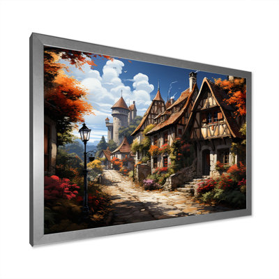 Paysage anglais pittoresque de l'Angleterre en Angleterre II - reproduction