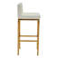 Madeline Upholstered Counter Stool with Metal Frame-87208032-87208029