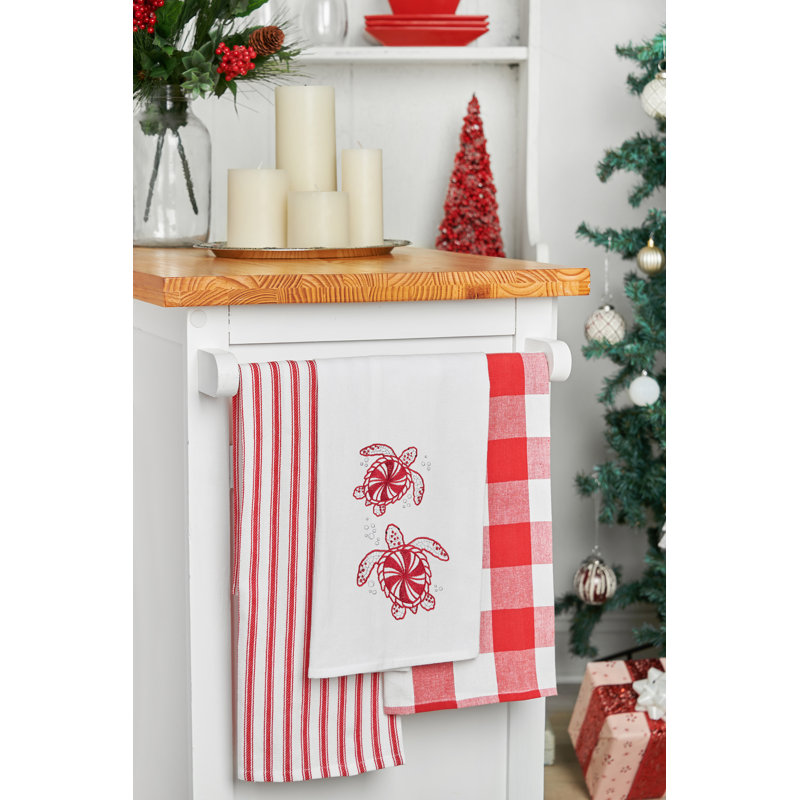 Torchon de Noël 100% coton