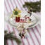 Ornement Snoopy & Woodstock avec canne en bonbon