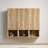 Set Of 3 Bathroom Floating Storage Side Cabinet With Open Storage For Small Space(11.82-Inch Width*3)-961767178