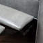 Fauteuil club inclinable manuel de 26,75 po de largeur gris foncé