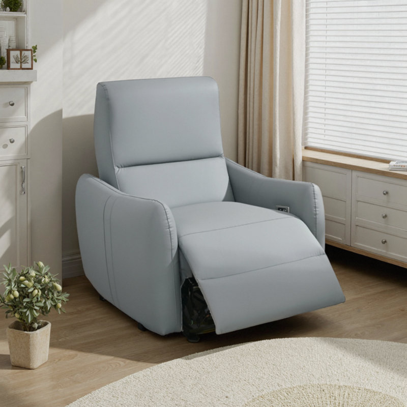 Wall-hugger Power Recliner With Usb & Type-c Ports – Space-saving Electric Recliner Chair For Small Living Rooms & Apartments