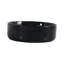 Ceramic Round Above Counter Bathroom Sink Art Basin, Black Background With White Patterns (UNOR B RR)-1735800482