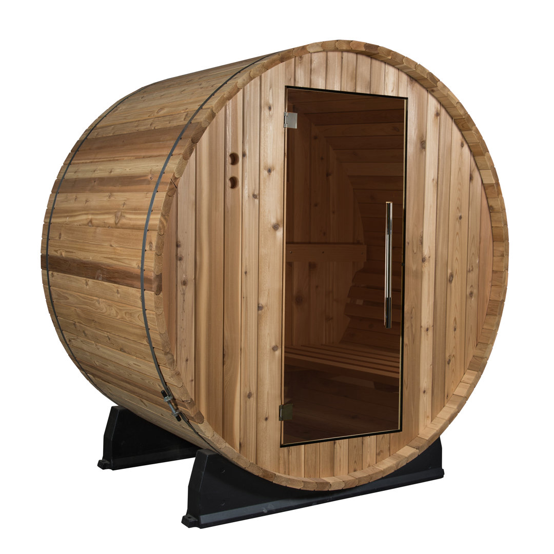 Almost Heaven Saunas Salem 2 - Person Traditional Steam Sauna in Cedar Almost Heaven Saunas 