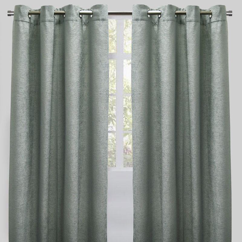 Throne Room Darkening Curtain, 54" W x 84" L, Beige