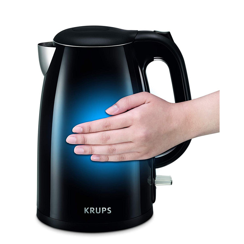 Krups 1,5 pte Bouilloire électrique en acier inoxydable