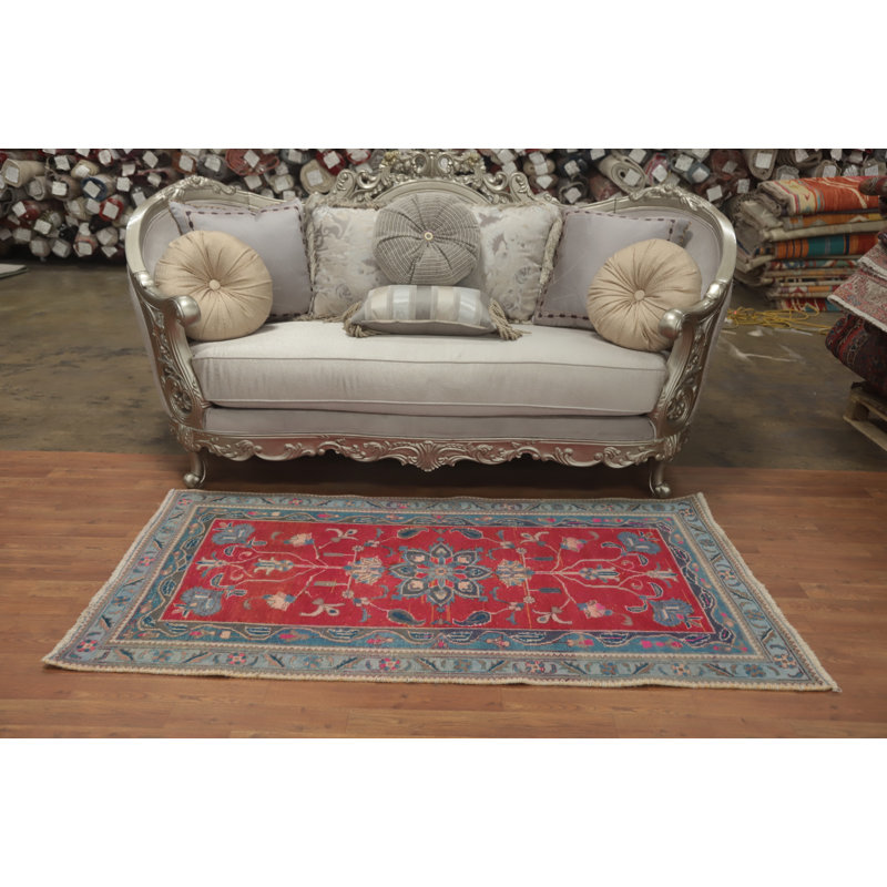 Tapis oriental traditionnel fait à la main 3 x 6