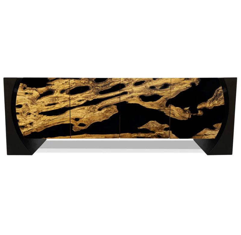 Loire 82.6'' W Solid Wood Credenza