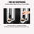 110 Cup Commercial Coffee Urn, Stainless Steel Fast Brew Coffee Dispenser, Large Capacity Electric Coffee Maker for Office, Catering, Party and Large Gathering Events