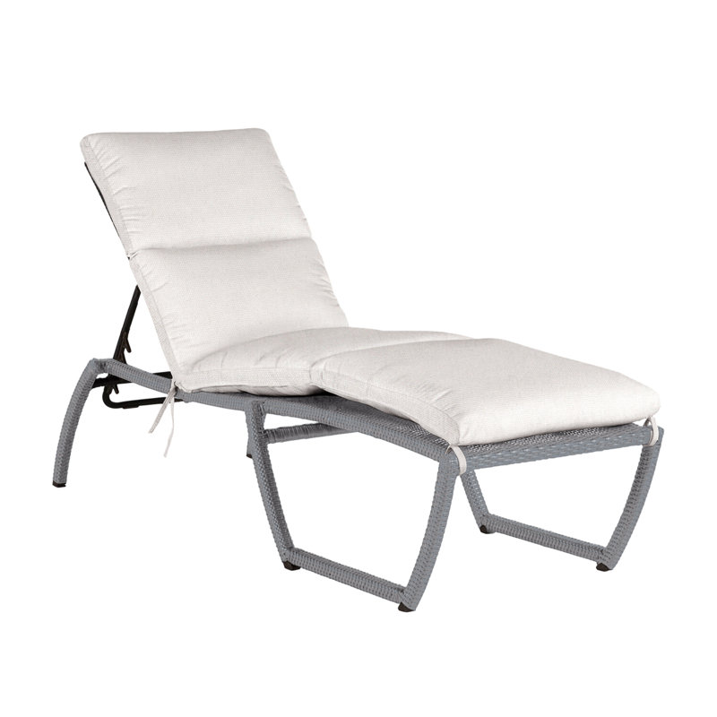 Chaise tissée Skye - Huître, Huître, Welt, Lin neige