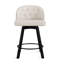 Tabouret de comptoir pivotant 26 po avec dossier -1031361153