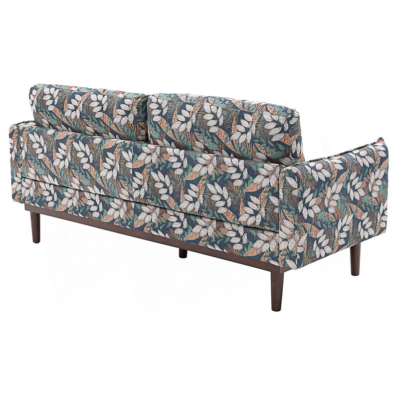 Canapé de style moderne avec causeuse spacieuse, Polyester vert